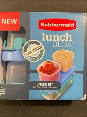 Rubbermaid Lunch Blox Snack Kit *NEW*